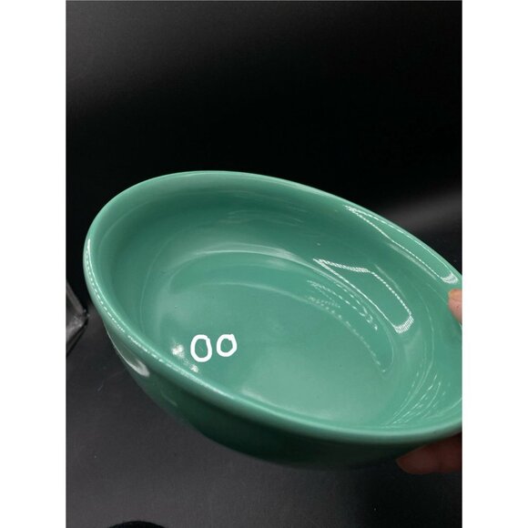 Mason Craft and More 8” Teal Green Soup Serving Bowls Classic Mason Jar Style - Picture 6 of 7